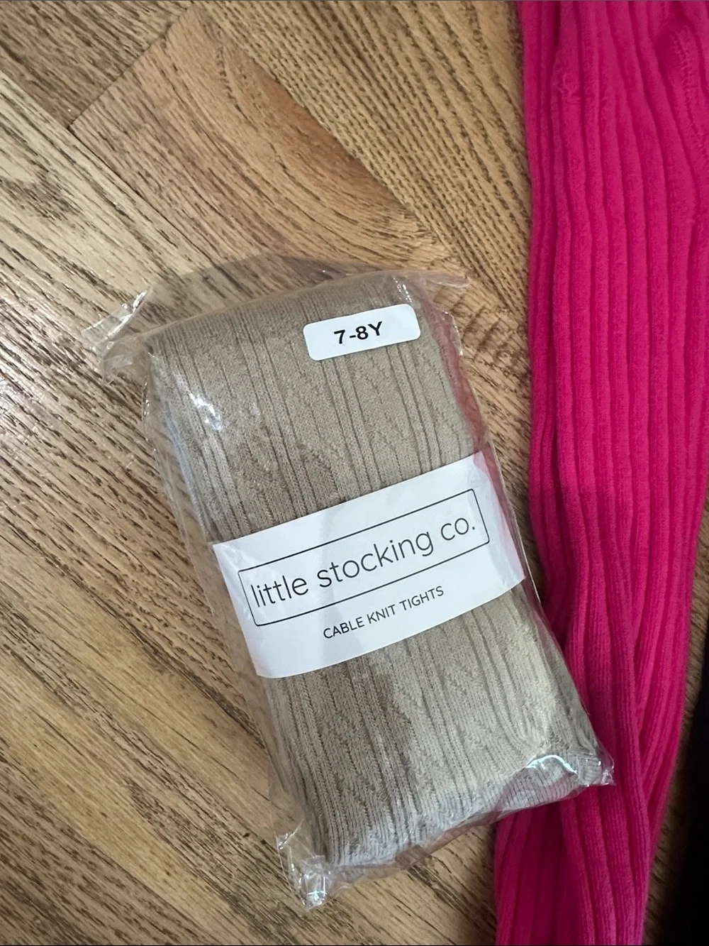 Little Stocking co. Cable knit tights